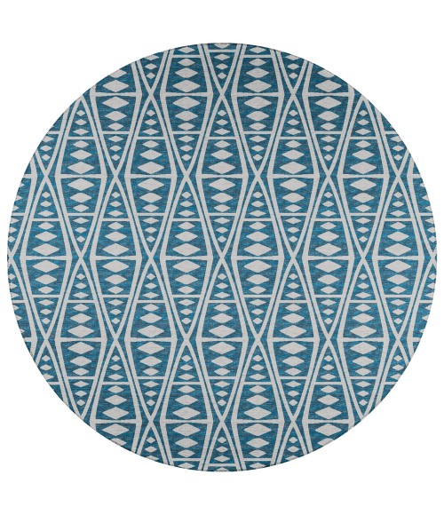 Dalyn Sedona Area Rug Dalyn Sedona SN6 Indigo Area Rug 10 ft. X 10 ft. Round