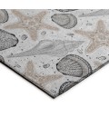 Dalyn Seabreeze SZ4 Silver Area Rug 8 ft. X 8 ft. Round