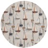 Dalyn Harbor HA8 Ivory Area Rug 8 ft. X 8 ft. Round
