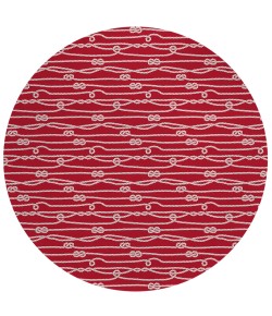 Dalyn Harbor HA7 Red Area Rug 8 ft. X 8 ft. Round
