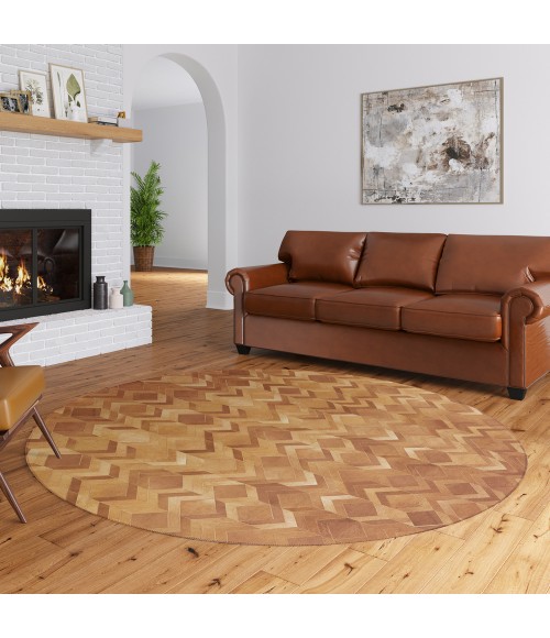 Dalyn Stetson SS5 Spice Area Rug 8 ft. X 8 ft. Round