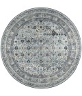 Dalyn Jericho JC7 Pewter Area Rug 4 ft. X 4 ft. Round