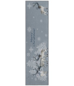 Dalyn Wonderland WN2 Grey Area Rug 2 ft. 3 in. X 7 ft. 6 in. Runner