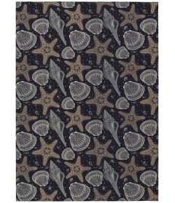 Dalyn Seabreeze SZ4 Black Area Rug 10 ft. X 14 ft. Rectangle