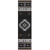 Dalyn Phoenix PH4 Black Area Rug 2 ft. 3 in. X 7 ft. 6 in. Runner