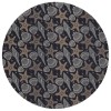 Dalyn Seabreeze SZ4 Black Area Rug 8 ft. X 8 ft. Round