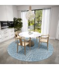 Dalyn Winslow WL2 Indigo Area Rug 6 ft. X 6 ft. Round