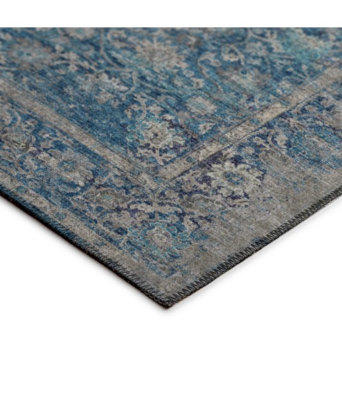 Dalyn Marbella Area Rug Dalyn Marbella MB2 Navy Area Rug 10 ft. X 10 ft. Round