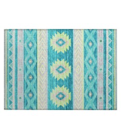 Dalyn Phoenix PH3 Teal Area Rug 1 ft. 8 in. X 2 ft. 6 in. Rectangle