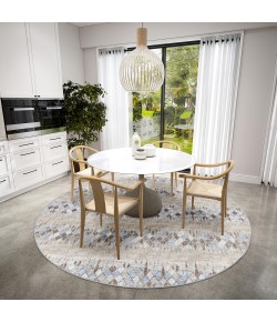 Dalyn Winslow WL5 Taupe Area Rug 8 ft. X 8 ft. Round