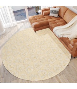 Dalyn Seabreeze SZ10 Ivory Area Rug 8 ft. X 8 ft. Round