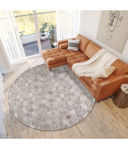 Dalyn Durango SS1 Flannel Area Rug 8 ft. X 8 ft. Round
