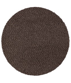 Dalyn Gorbea GR1 Chocolate Area Rug 6 ft. X 6 ft. Round