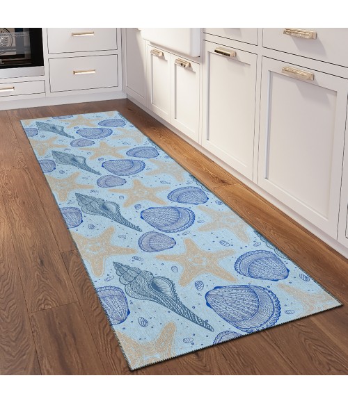 Dalyn Seabreeze SZ4 Sky Area Rug 2 ft. 3 in. X 7 ft. 6 in. Runner