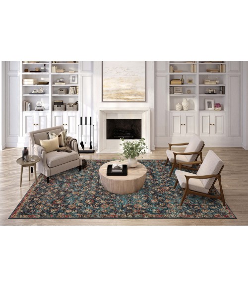 Dalyn Jericho JC8 Navy Area Rug 10 ft. X 10 ft. Round