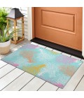 Dalyn Seabreeze Area Rug Dalyn Seabreeze SZ3 Teal Area Rug 1 ft. 8 in. X 2 ft. 6 in. Rectangle