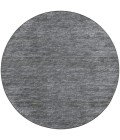 Dalyn Ciara Area Rug Dalyn Ciara CR1 Charcoal Area Rug 10 ft. X 10 ft. Round