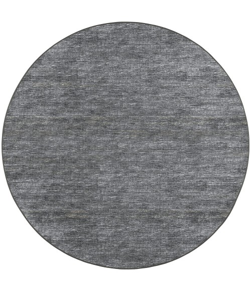 Dalyn Ciara Area Rug Dalyn Ciara CR1 Charcoal Area Rug 10 ft. X 10 ft. Round