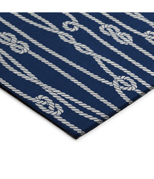 Dalyn Harbor HA7 Navy Area Rug 5 ft. X 7 ft. 6 in. Rectangle