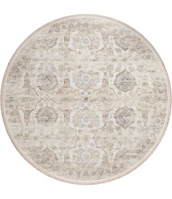 Dalyn Marbella MB5 Ivory Area Rug 10 ft. X 10 ft. Round