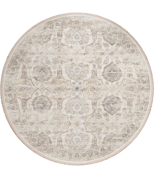 Dalyn Marbella Area Rug Dalyn Marbella MB5 Ivory Area Rug 10 ft. X 10 ft. Round