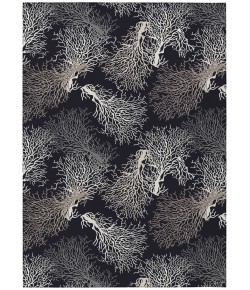 Dalyn Seabreeze SZ3 Black Area Rug 9 ft. X 12 ft. Rectangle