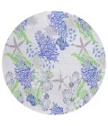 Dalyn Seabreeze SZ1 Lavender Area Rug 8 ft. X 8 ft. Round