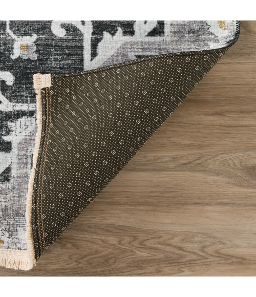 Dalyn Marbella Area Rug Dalyn Marbella MB3 Midnight Area Rug 10 ft. X 10 ft. Round
