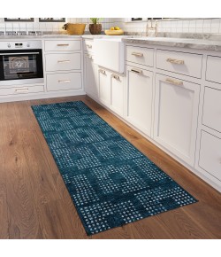 Dalyn Delano DA1 Navy Area Rug 2 ft. 6 in. X 12 ft. Runner