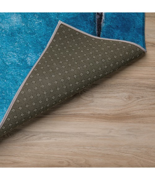 Dalyn Wonderland Area Rug Dalyn Wonderland WN9 Ocean Area Rug 3 ft. X 5 ft. Rectangle