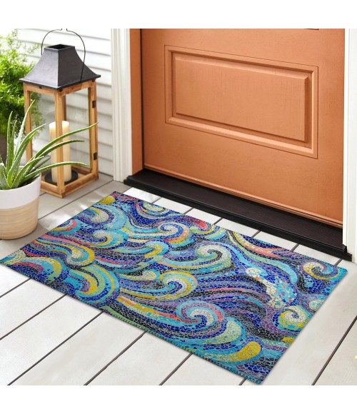 Dalyn Seabreeze SZ14 Indigo Area Rug 1 ft. 8 in. X 2 ft. 6 in. Rectangle