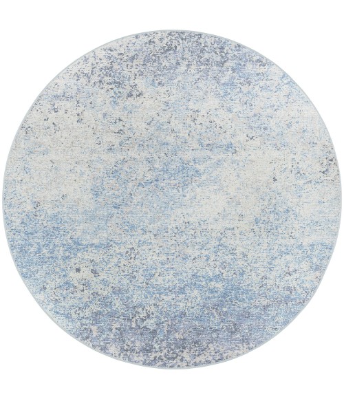 Dalyn Winslow WL3 Sky Area Rug 6 ft. X 6 ft. Round