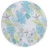 Dalyn Seabreeze SZ1 Silver Area Rug 8 ft. X 8 ft. Round