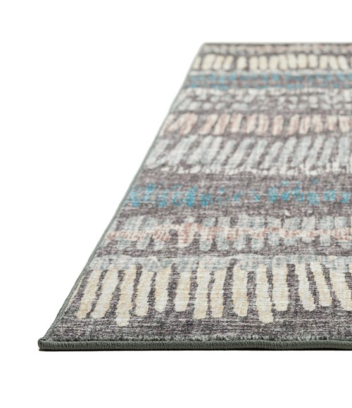 Dalyn Winslow WL4 Charcoal Area Rug 6 ft. X 6 ft. Round