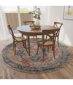 Dalyn Jericho JC2 Spice Area Rug 10 ft. X 10 ft. Round