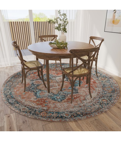 Dalyn Jericho Area Rug Dalyn Jericho JC2 Spice Area Rug 10 ft. X 10 ft. Round