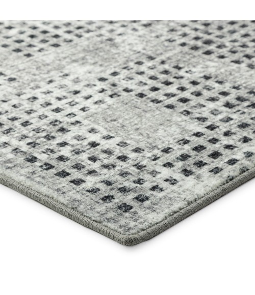 Dalyn Delano DA1 Pewter Area Rug 6 ft. X 6 ft. Round