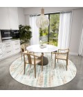 Dalyn Winslow WL6 Pearl Area Rug 6 ft. X 6 ft. Round