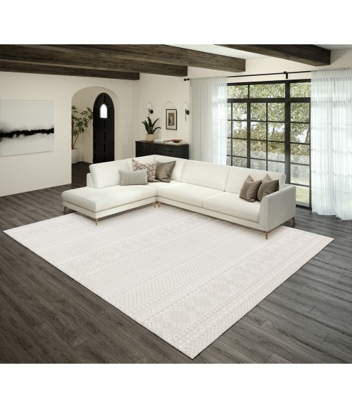 Dalyn Rhodes RR2 Ivory Area Rug 9 ft. X 13 ft. Rectangle