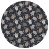 Dalyn Seabreeze SZ13 Black Area Rug 8 ft. X 8 ft. Round