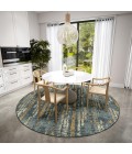 Dalyn Winslow WL6 Charcoal Area Rug 10 ft. X 10 ft. Round