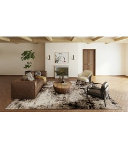 Dalyn Denizi DZ2 Putty Area Rug 9 ft. X 13 ft. 2 in. Rectangle