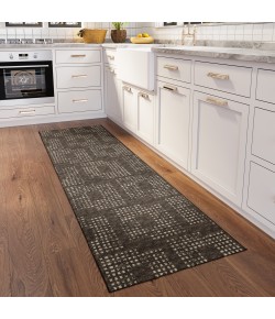 Dalyn Delano DA1 Chocolate Area Rug 2 ft. 6 in. X 12 ft. Runner