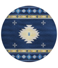 Dalyn Phoenix PH4 Navy Area Rug 8 ft. X 8 ft. Round