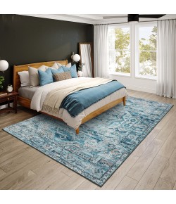 Dalyn Jericho JC5 Denim Area Rug 8 ft. X 10 ft. Rectangle