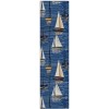 Dalyn Harbor HA8 Navy Area Rug 2 ft. 3 in. X 7 ft. 6 in. Runner