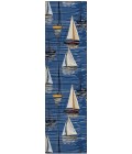 Dalyn Harbor HA8 Navy Area Rug 2 ft. 3 in. X 7 ft. 6 in. Runner