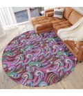 Dalyn Seabreeze SZ14 Scarlett Area Rug 8 ft. X 8 ft. Round