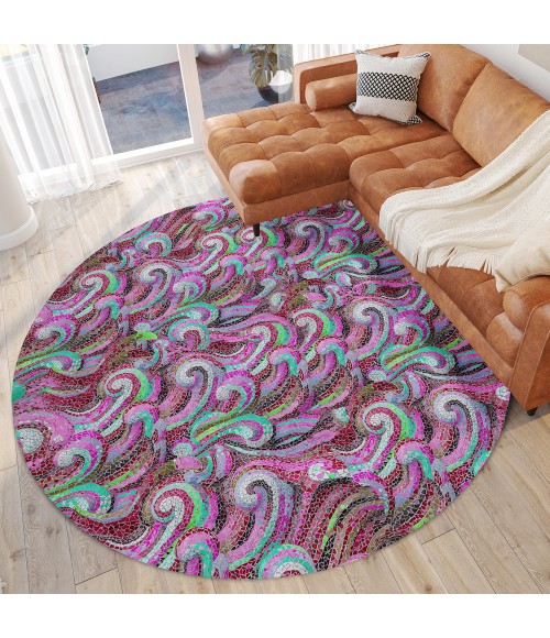 Dalyn Seabreeze SZ14 Scarlett Area Rug 8 ft. X 8 ft. Round