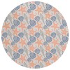 Dalyn Seabreeze SZ4 Flax Area Rug 8 ft. X 8 ft. Round